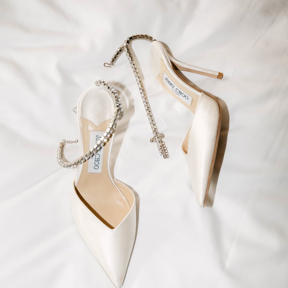 Jimmy Choo Saeda 100 Size 26.5 - Picture 1 of 5